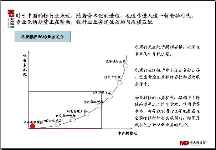 中大咨询：中国银行业分析报告